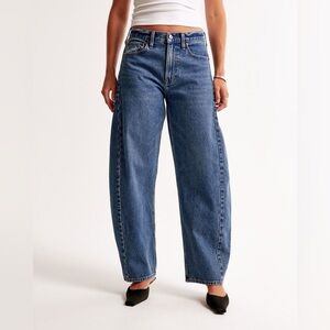 Abercrombie &Fitch The Barrel Jean! Mid Rise